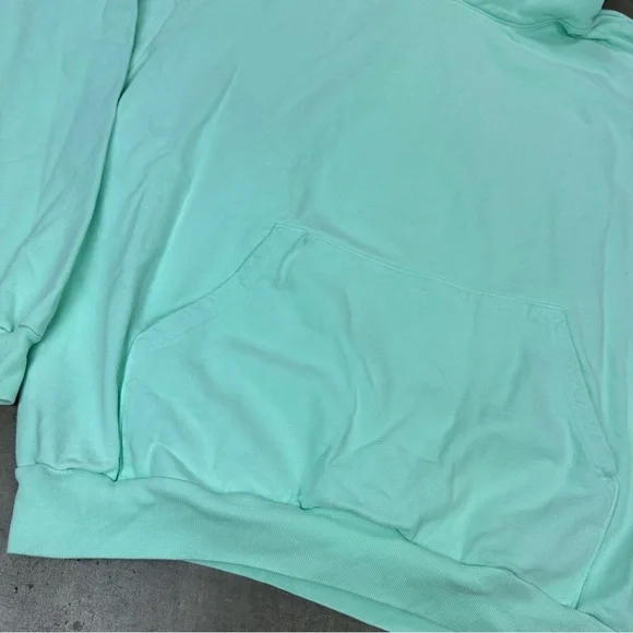 Los Angeles Apparel Mint Oversized Hooded Sweatshirt - Picture 2 of 7